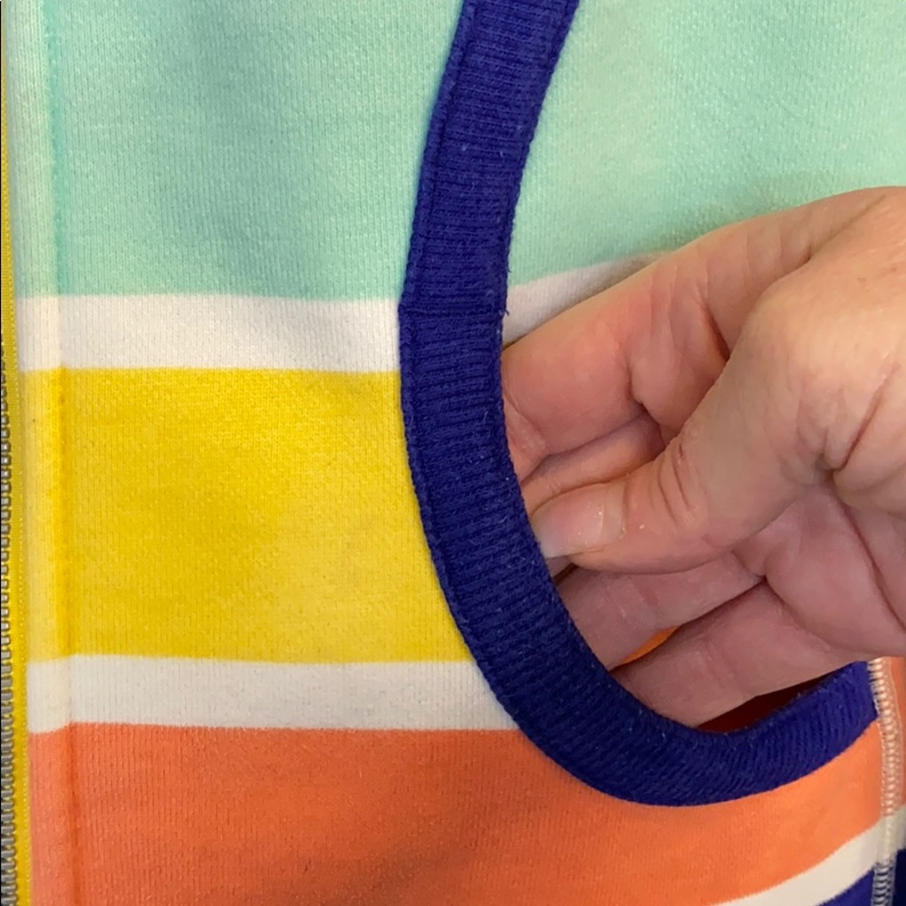 Lululemon Rare 2013 Seawheeze Scuba stripe hoodie - Picture 5 of 8